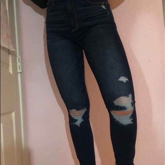 Abercrombie & Fitch Denim - Abercrombie & Fitch Simone high rise super skinny